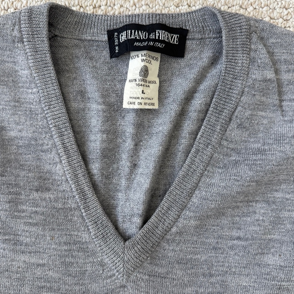 Giuliano di Firenze 100% Wool Sweater - Men’s L